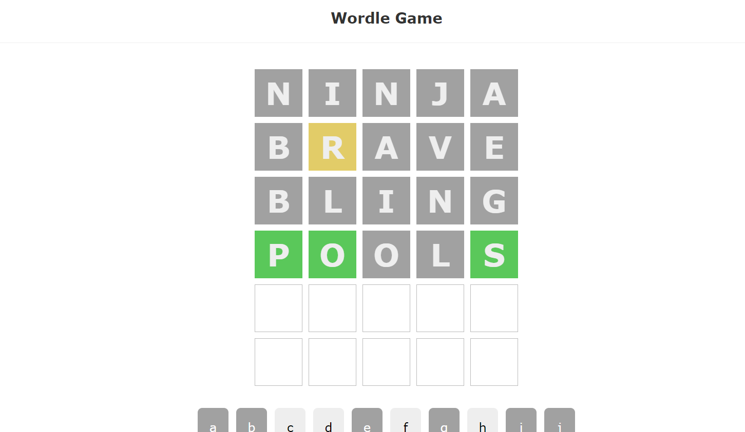 GitHub - NishanJain775/wordle_game