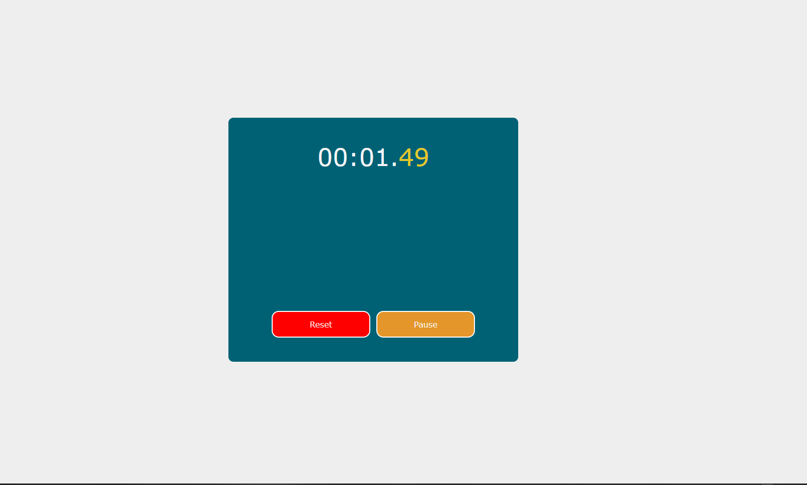 GitHub TEMPLAR007/ReactStopwatch