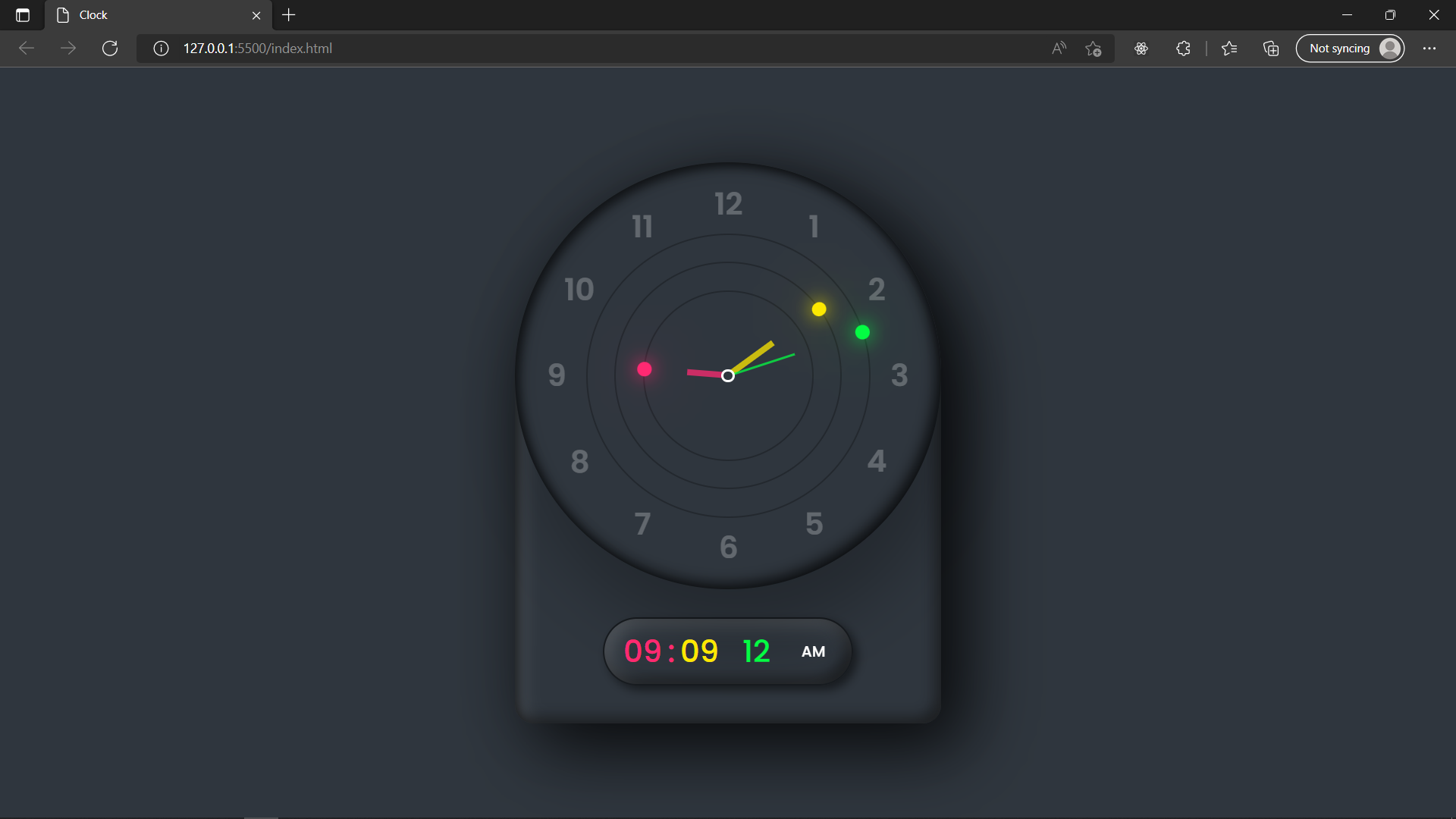 GitHub - SavvyShivam/Digital-And-Analog-Clock · GitHub
