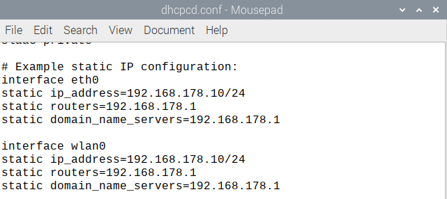 dhcpcd