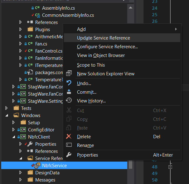 [Dev Help] Update Service Reference · Issue #613 · hirschmann/nbfc · GitHub
