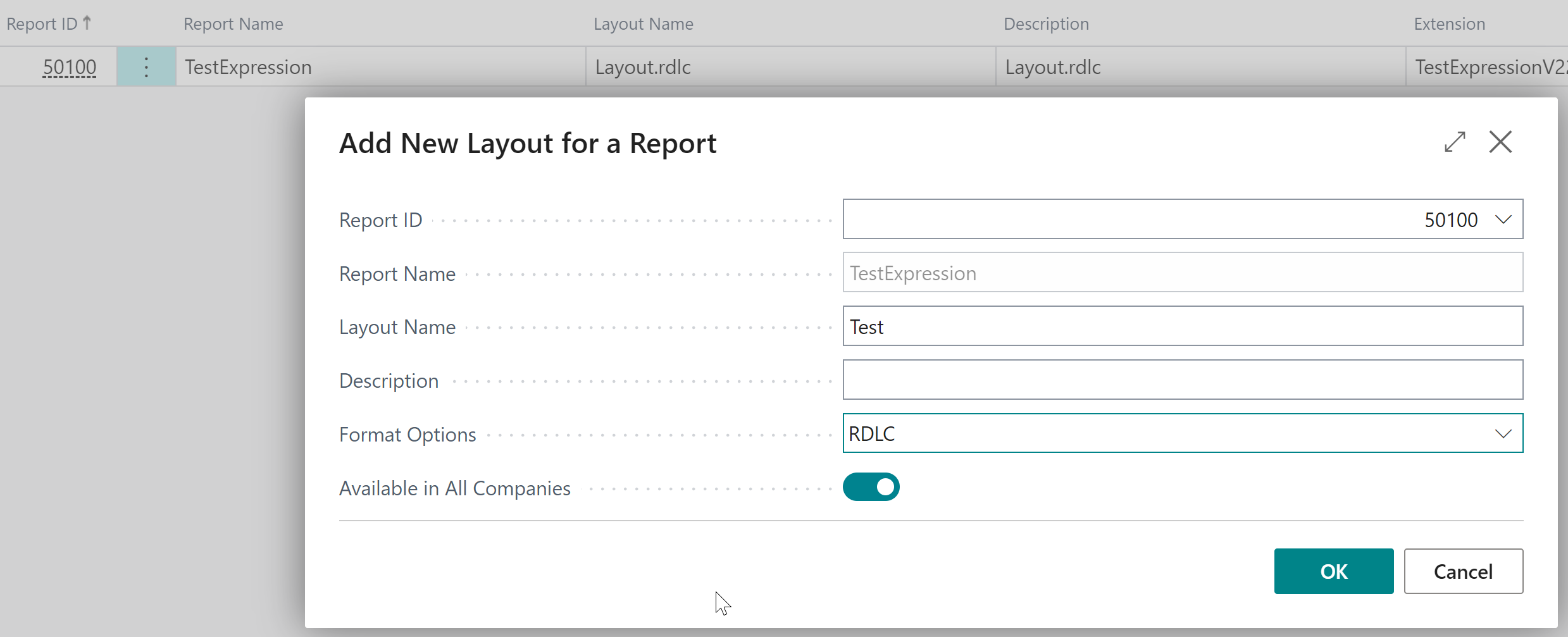 Certain expressions in RDLC layouts will cause that layout to fail