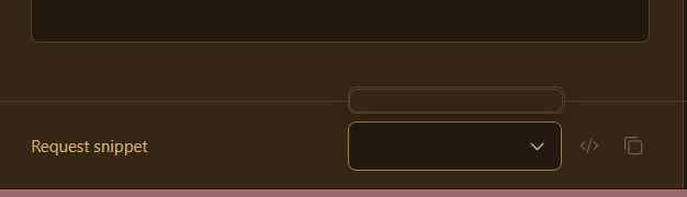 [Bug]: I don't know why I no Request snippet option? · Issue #83 ...