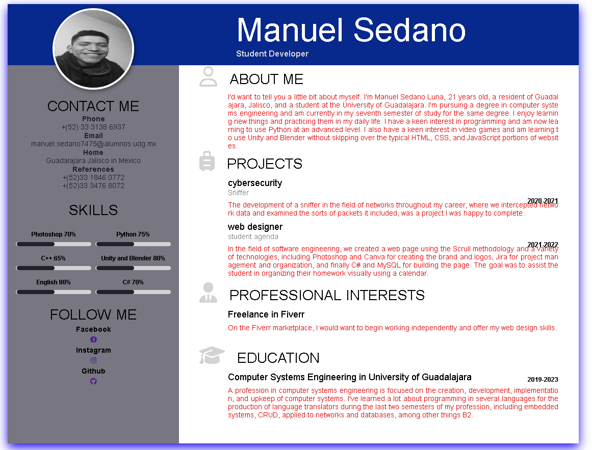 GitHub - manuelsedano/TAREA_01_curriculumvitae.github.io: Implementar ...