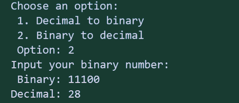 GitHub - thevkrant/Decimal-to-binary-vice-versa