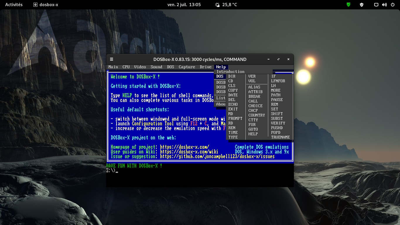 [SDL2]Debug menu breaks help menu display when using CGA/EGA/Tandy/PCJr ...