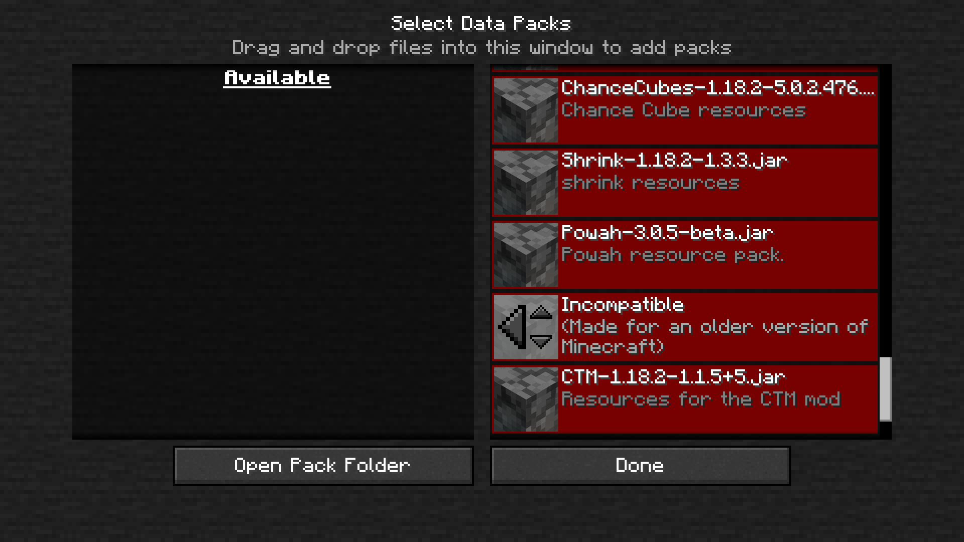 FTB Stoneblock 3, errors with datapacks prevent the world from loading ...