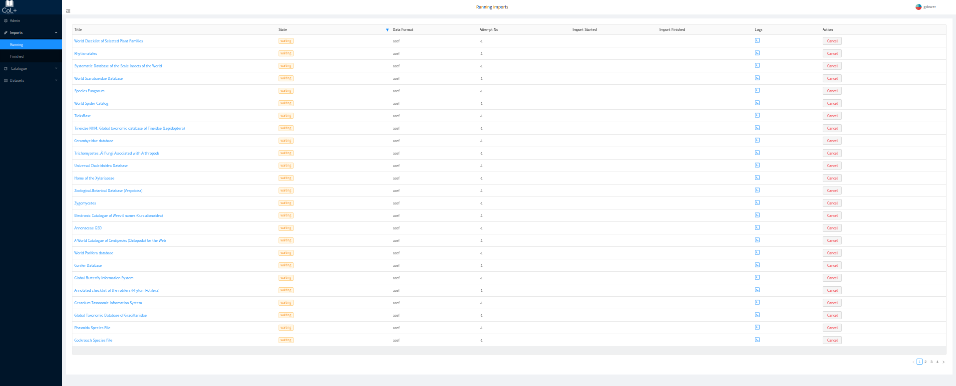 Importer paging bug · Issue #336 · CatalogueOfLife/checklistbank · GitHub