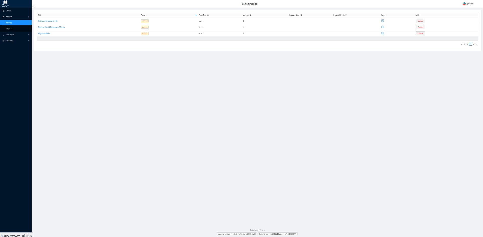 Importer paging bug · Issue #336 · CatalogueOfLife/checklistbank · GitHub