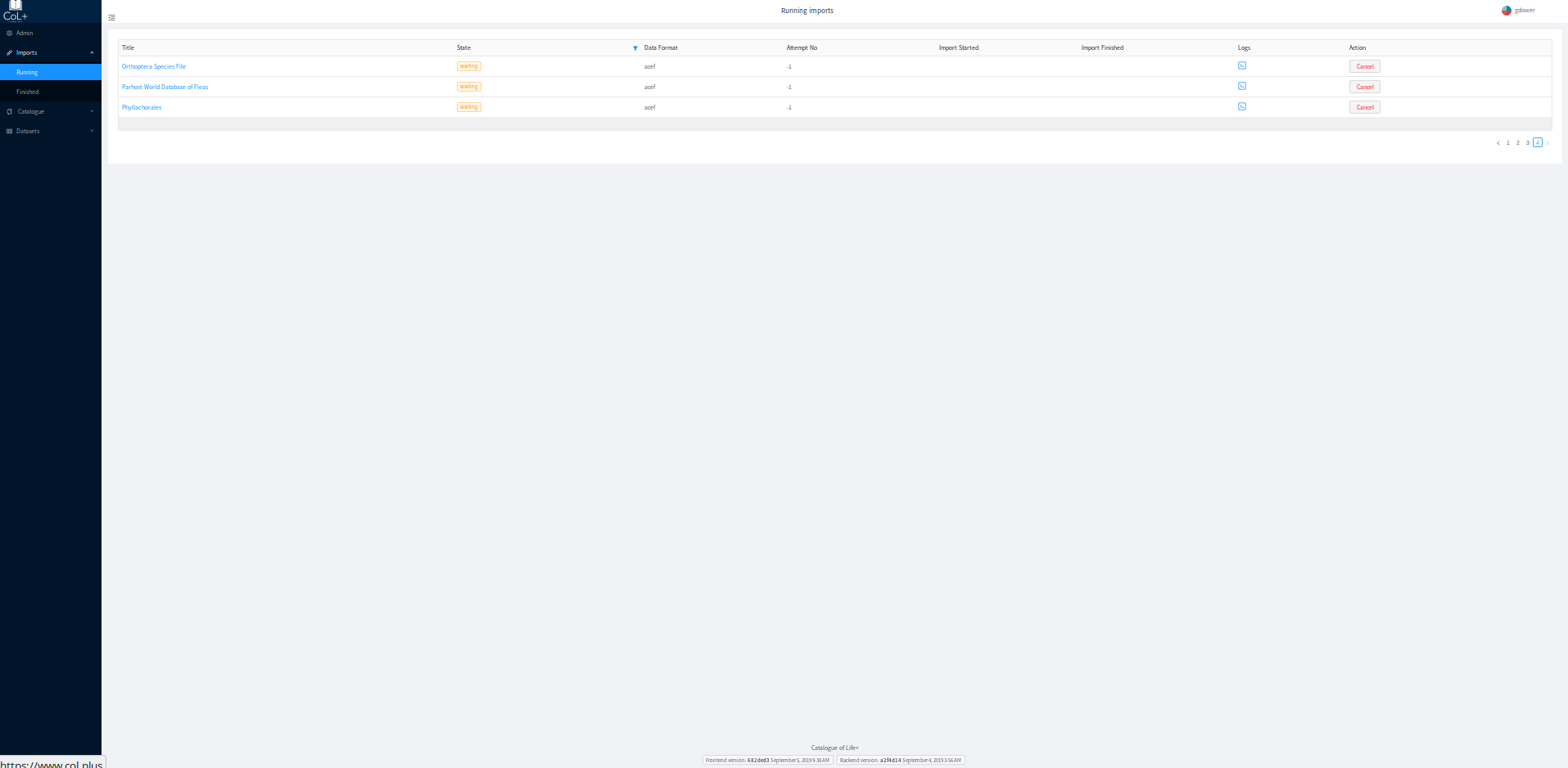 Importer paging bug · Issue #336 · CatalogueOfLife/checklistbank · GitHub