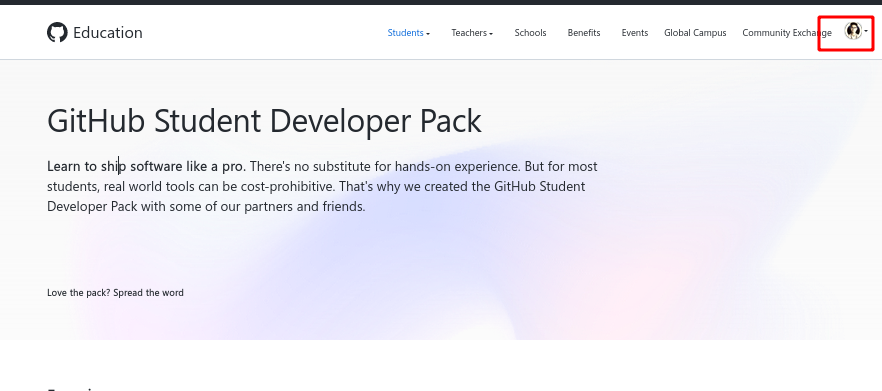 GitHub Student Developer Pack · community · Discussion #39552 · GitHub