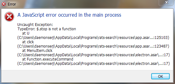 blank program screen, after closing - exception · Issue #111 · DEgITx ...