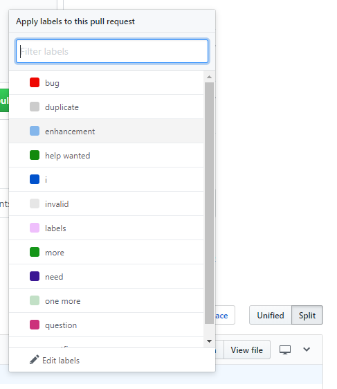 First changed file header overlaps tags dropdown · Issue #1683 ...