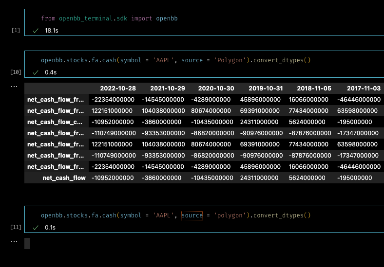 [IMPROVE] [SDK] Where functions have a choice for `source`, return an ...