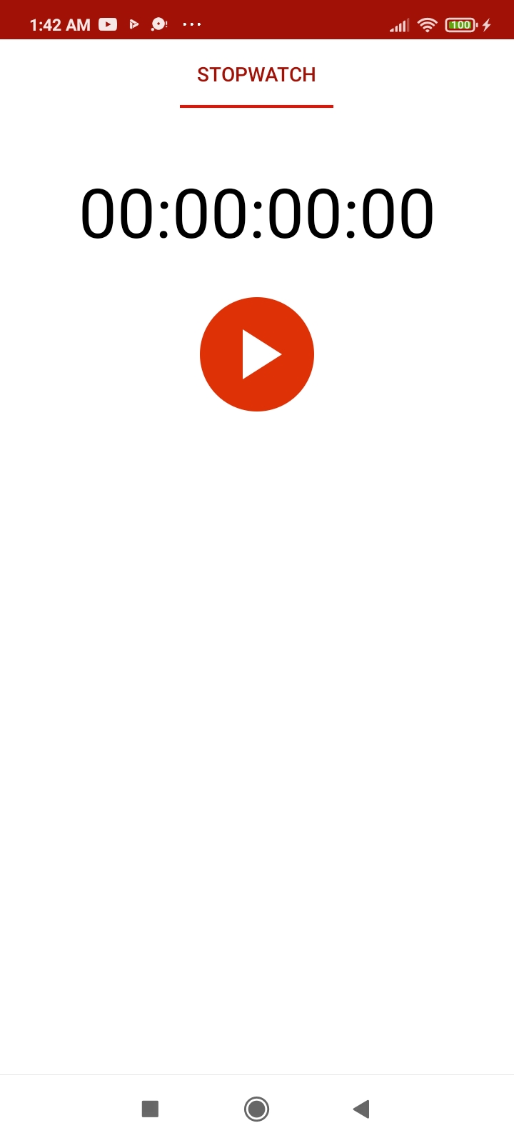 GitHub TG721/StopwatchAndroidKotlin This is a stopwatch app. However It's possible that