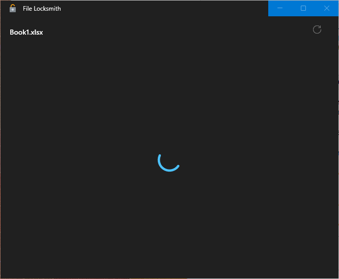 File Lock Smith File locksmith looping even run as administrator · Issue #22667 ...
