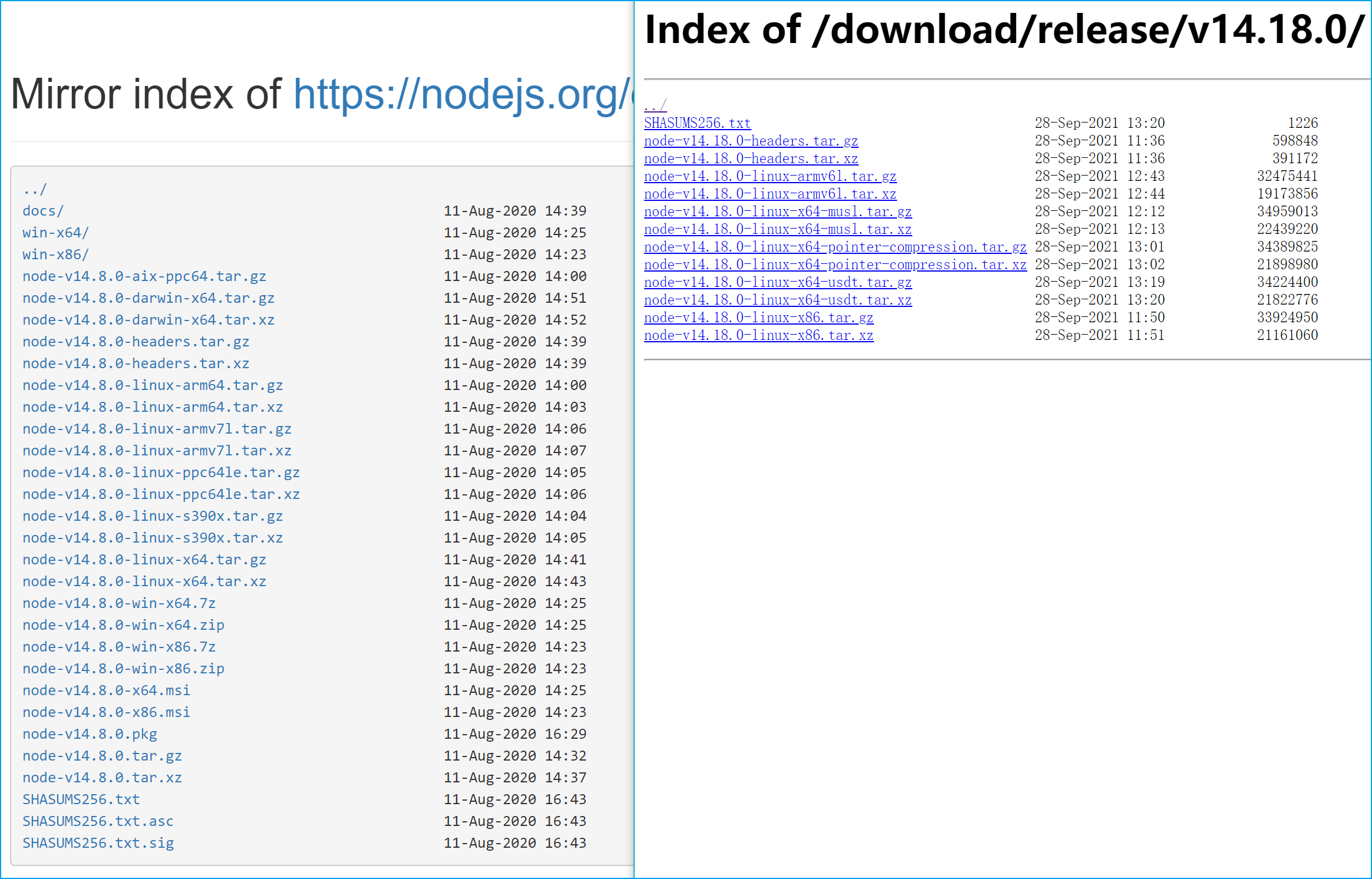 could not retrieve https: mirrors node Images High... 增加个 node 安装包镜像 · Issue #271 · cnpm/mirrors · GitHub