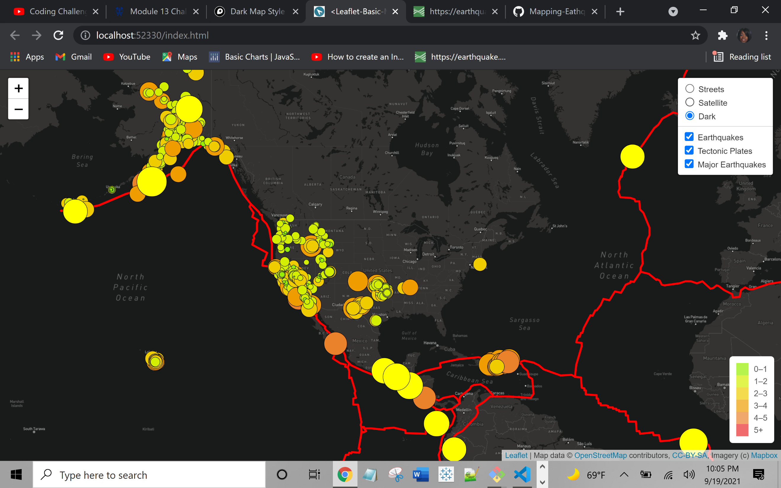 GitHub - wallaceportia/Mapping-Eathquakes