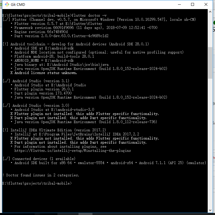 android studio tools bar show no devices · Issue #19609 · flutter ...