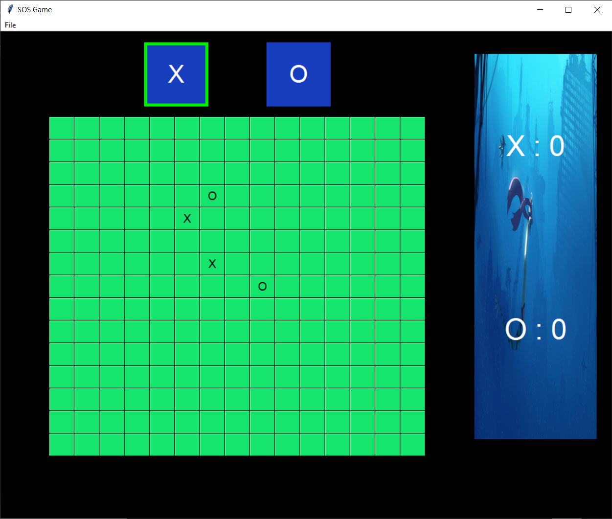 GitHub - ShavinAnjithaAlpha/SOSGame: SOS Game using python tkinter · GitHub