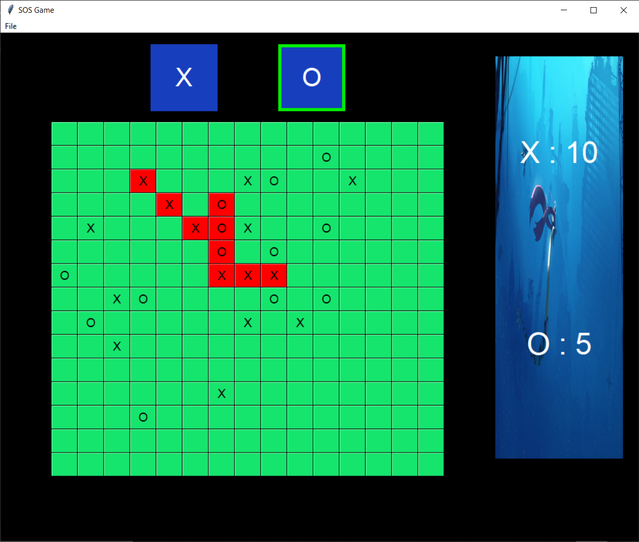 GitHub - ShavinAnjithaAlpha/SOSGame: SOS Game using python tkinter · GitHub