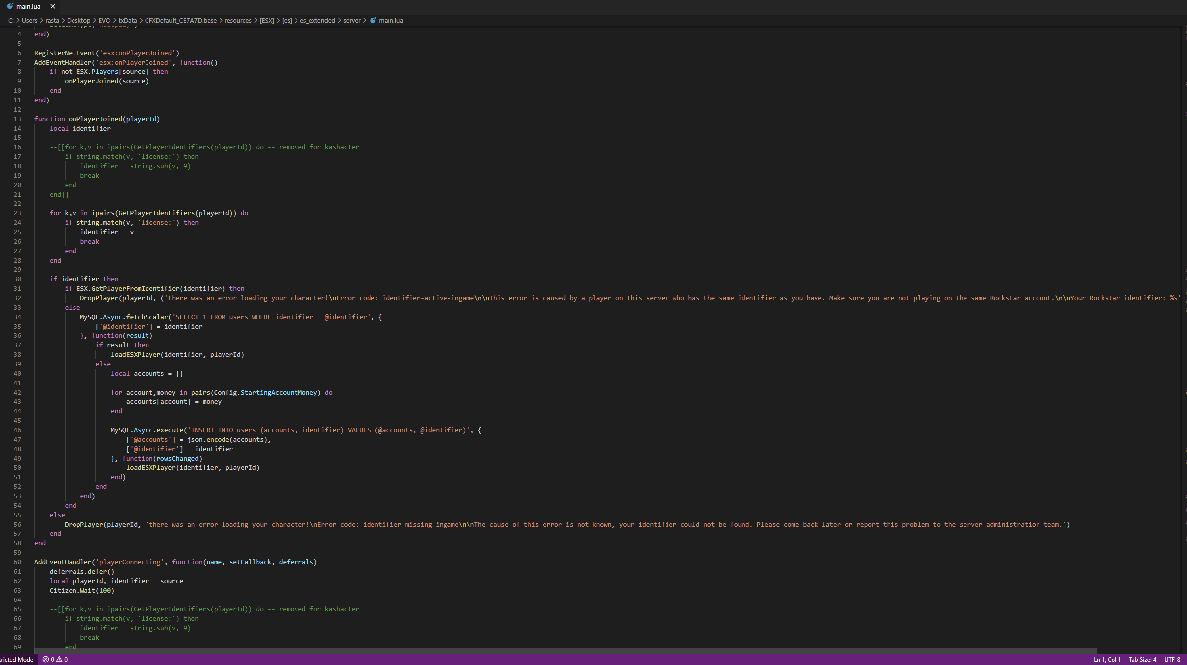 plz help · Issue #9 · CryptoGenics/esx_CryptoCustoms · GitHub