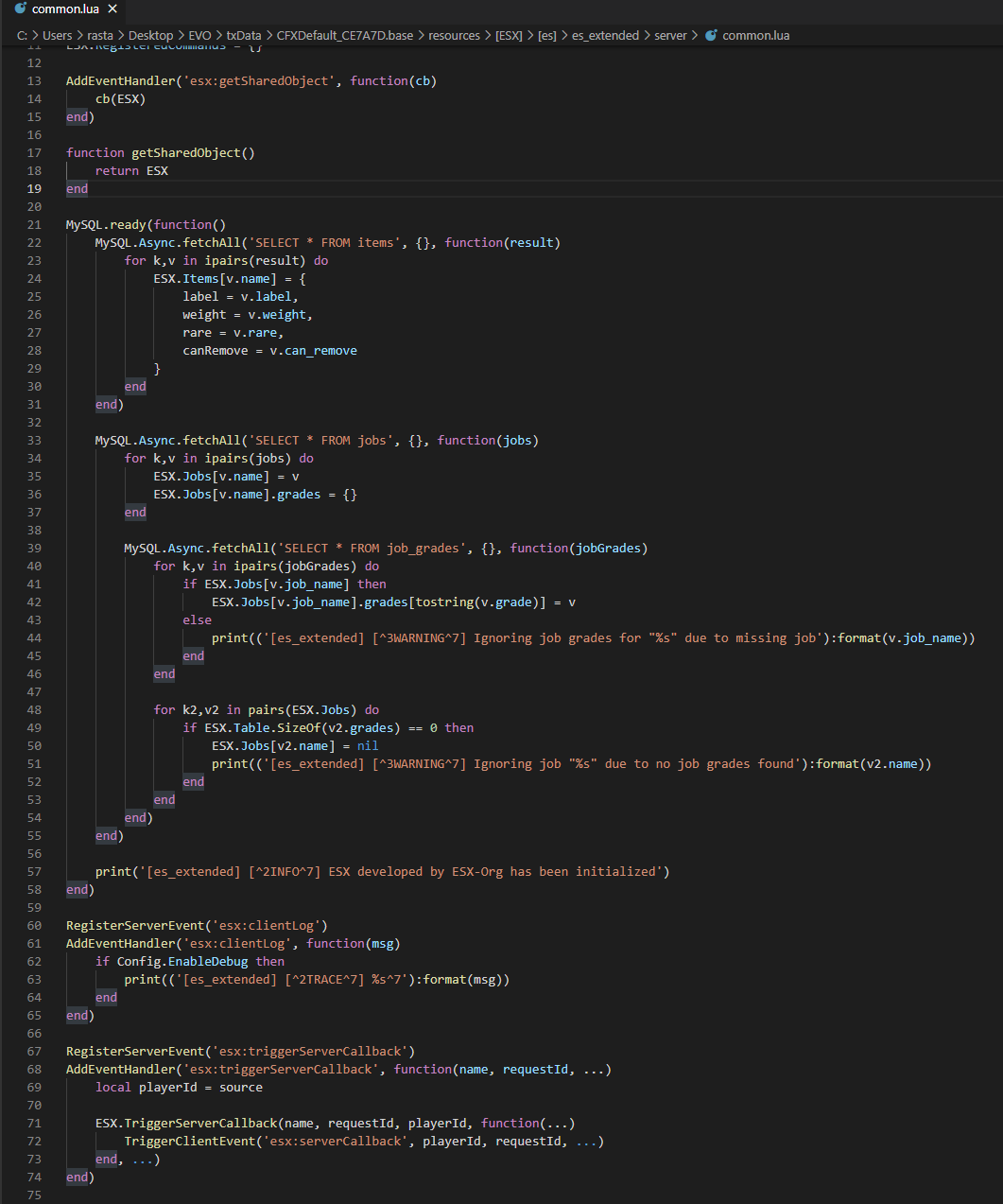 plz help · Issue #9 · CryptoGenics/esx_CryptoCustoms · GitHub