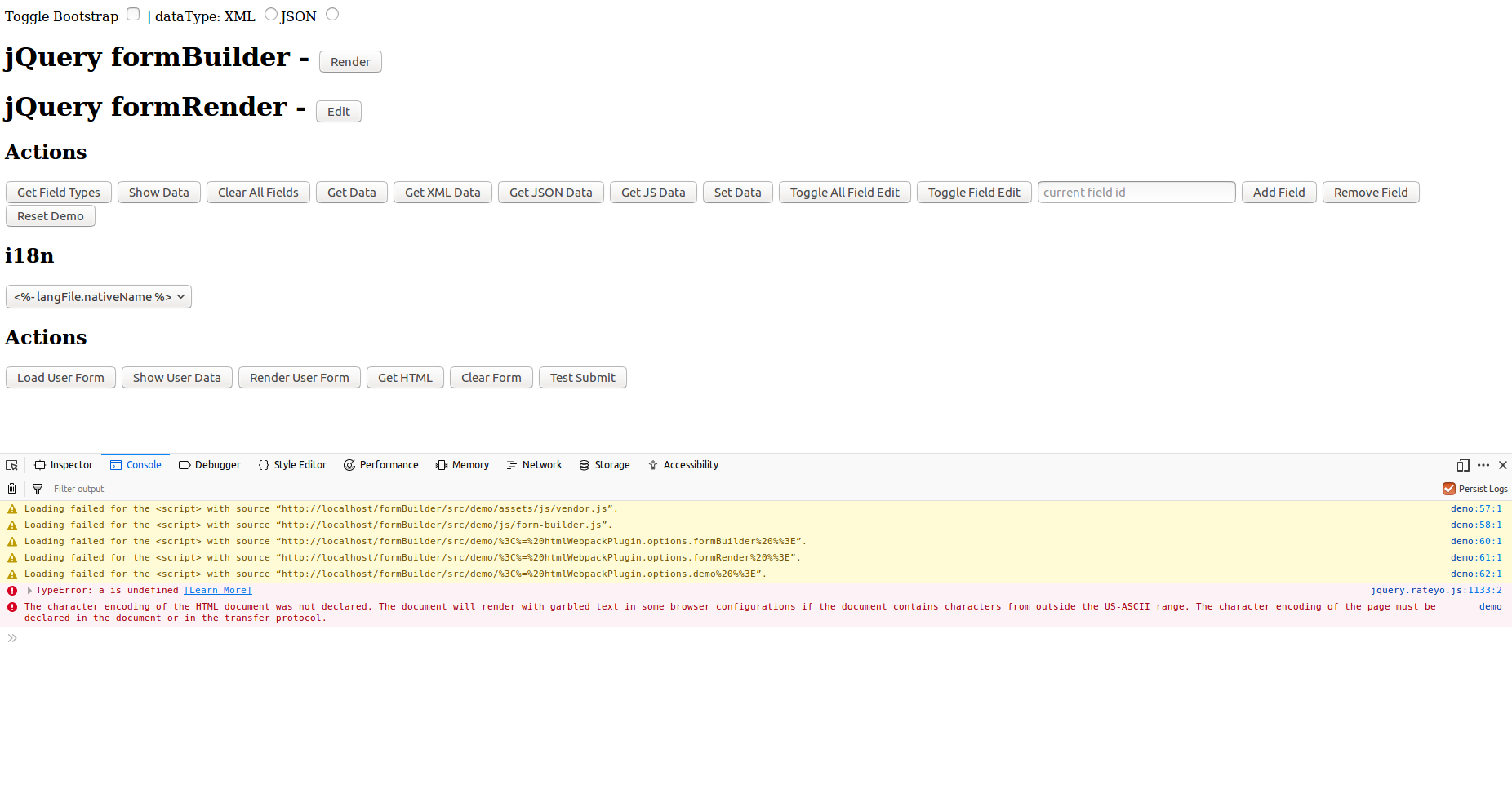 form builder includes in any project · Issue 911 · kevinchappell