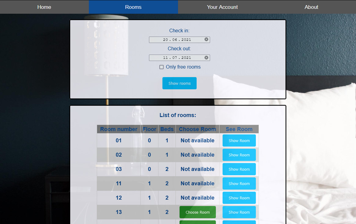 GitHub - skrzatekp/hotelReservationSystem: This is a demo application ...