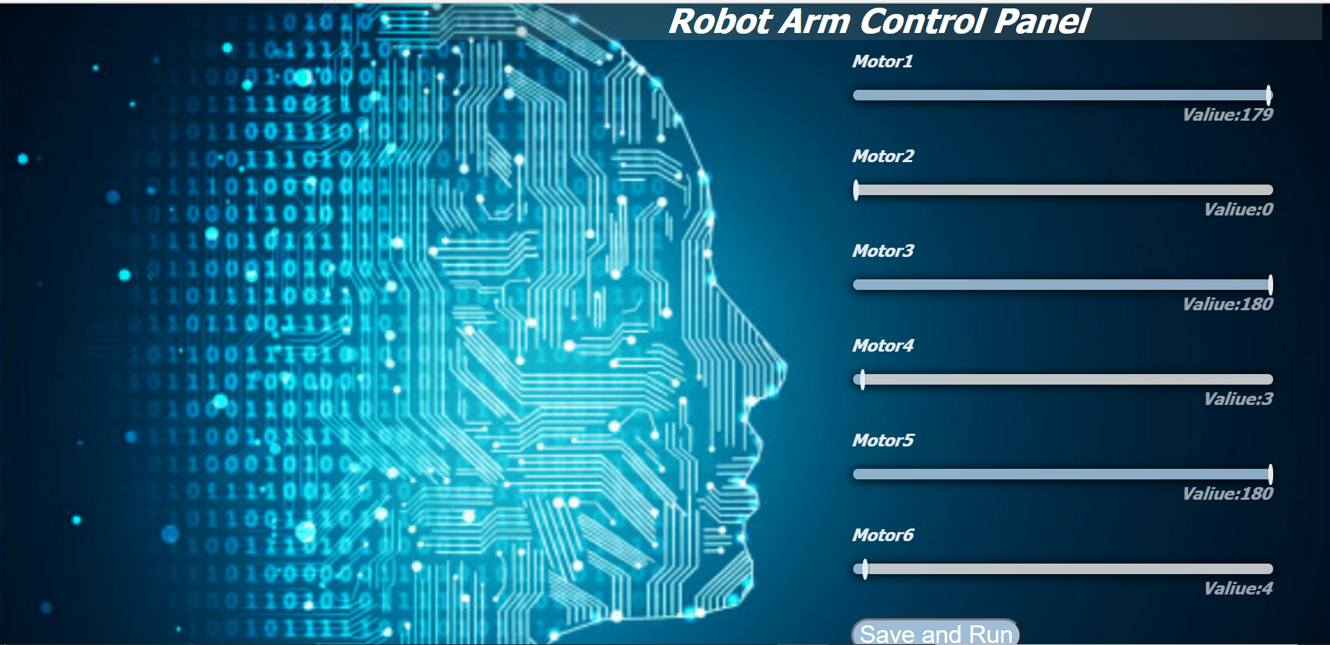 GitHub - HissahAlanazi/Six-Motors-Control-Panel-Web-Page-Front-End-and ...