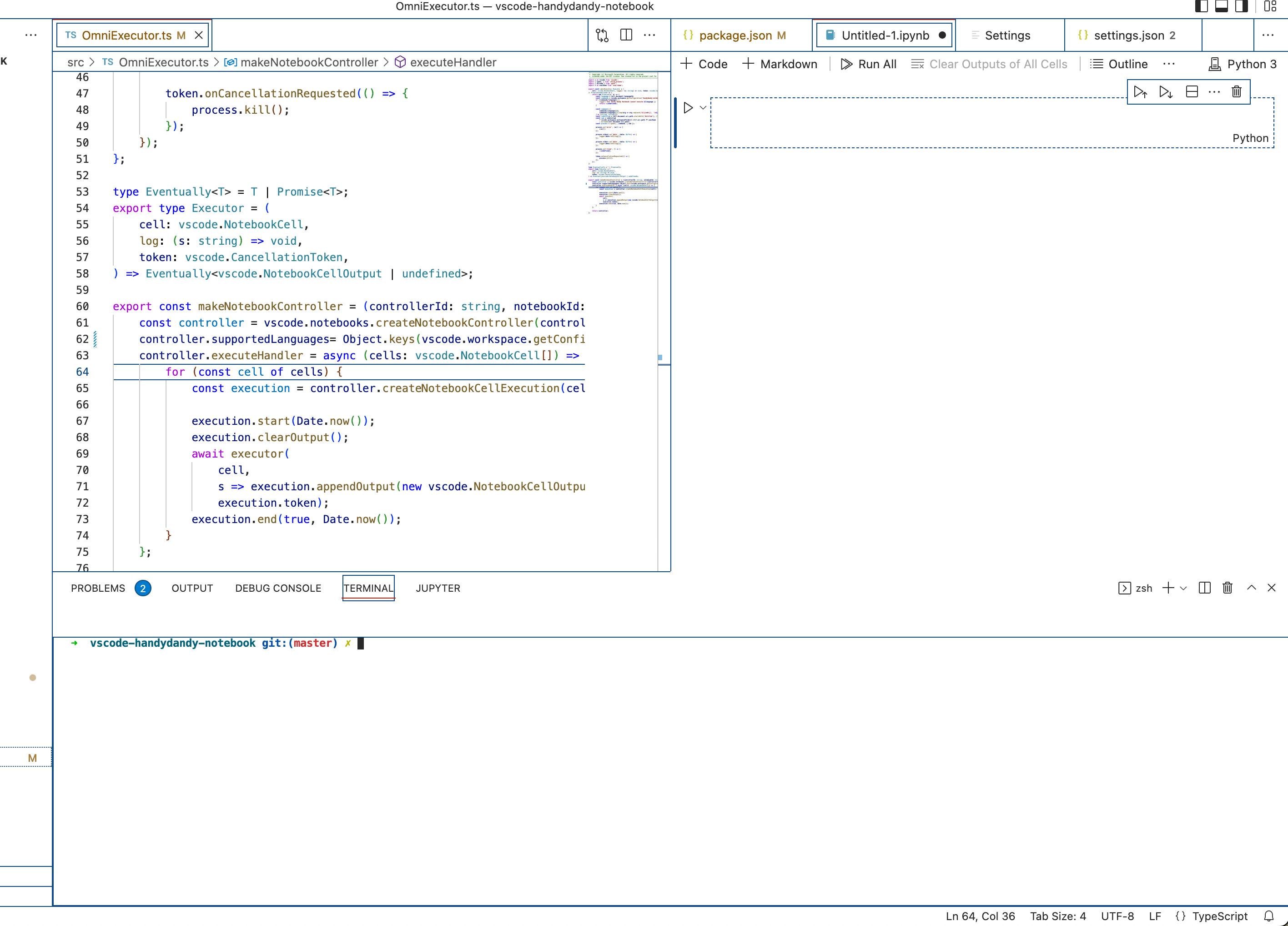 Panel border hidden when in Notebook editor · Issue #147534 · microsoft ...