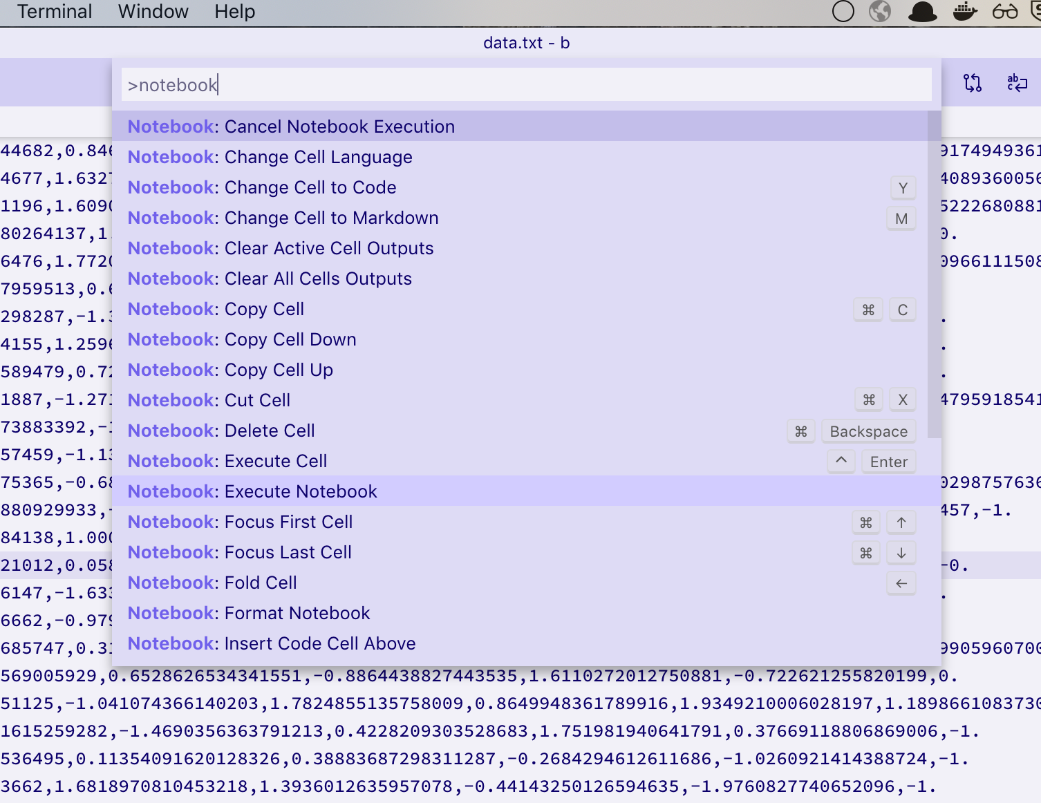 Where To Find Notebook In V S Code Notebook commands show when no notebook active · Issue #96734 ...