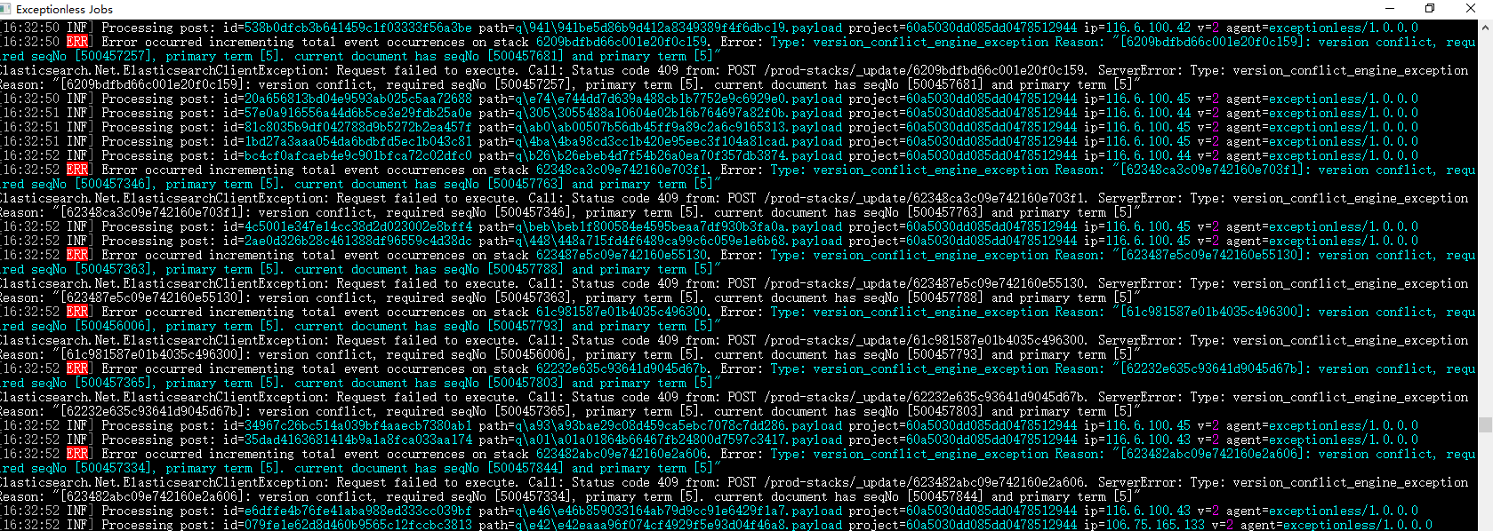 Why will it go back · Issue #1163 · exceptionless/Exceptionless · GitHub