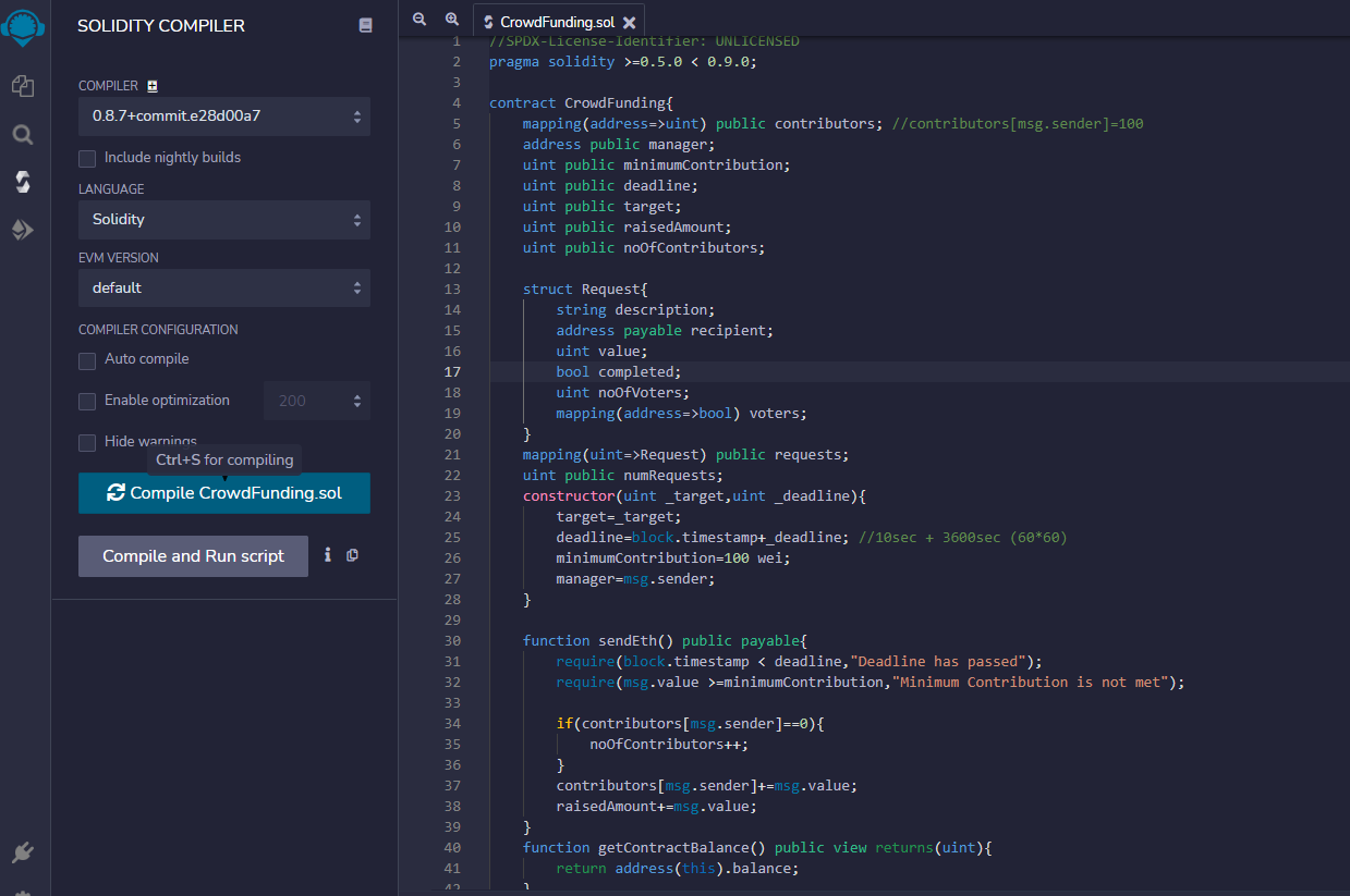 GitHub - xhagrawal/Solidity_Crowdfunding_Project