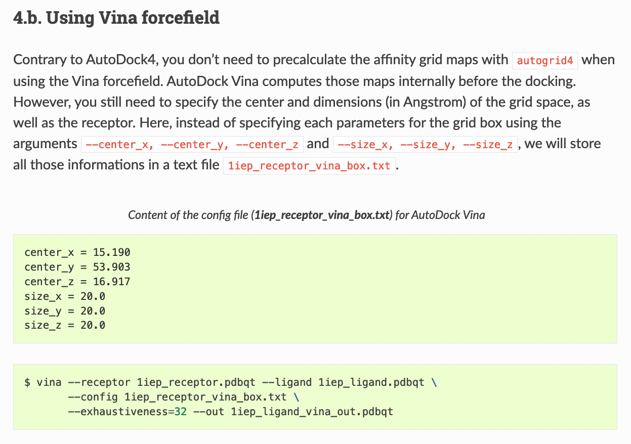 Manually specifying the bounding box instead of generating the affinity ...