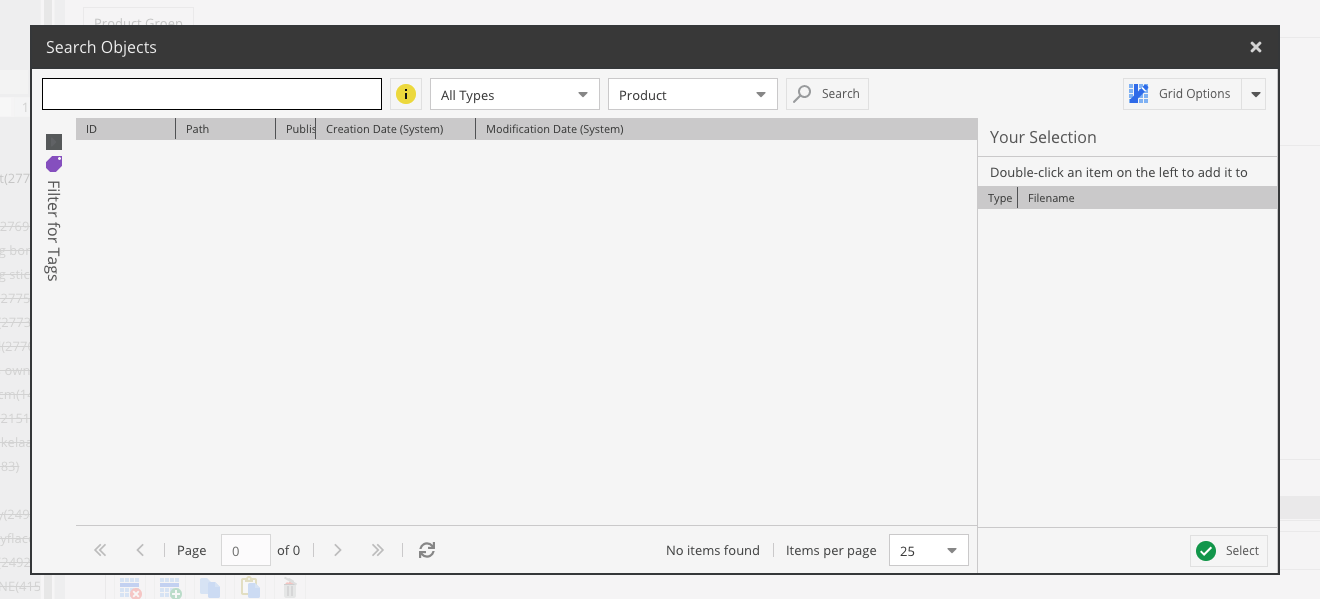 [Bug]: Searching dataobjects not working · Issue #10692 · pimcore ...