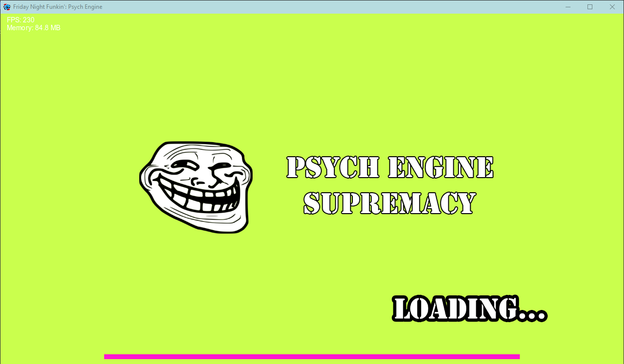 Compiling straight from source, loading stuck at ~70% when playing a ...