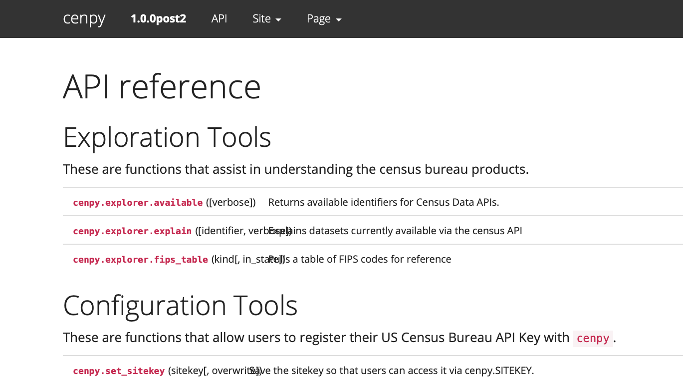garbled api docs on safari · Issue #75 · cenpy-devs/cenpy · GitHub