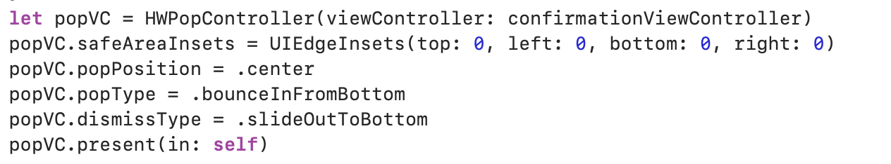 Popup on Modal View · Issue #10 · HeathWang/HWPopController · GitHub