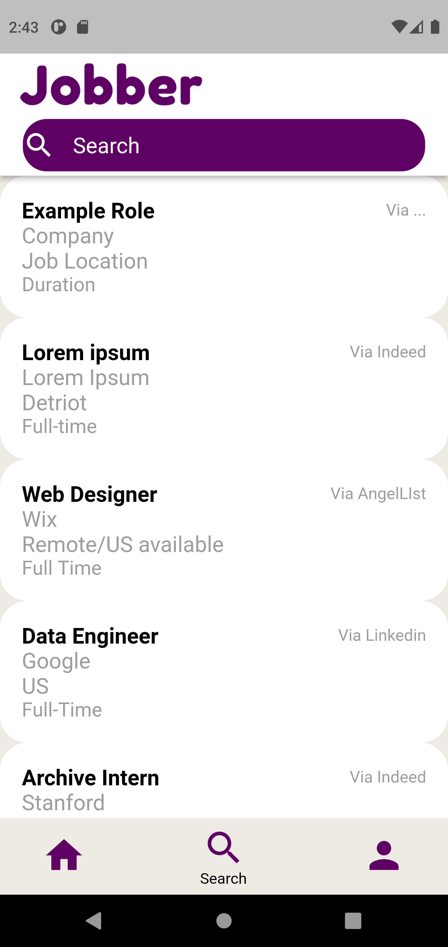 GitHub himanshubalani/jobber My Submission for PowerUp Hacks by MLH