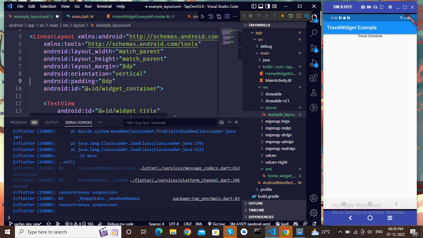 Android : configurable widget · Issue #24 · ABausG/home_widget · GitHub