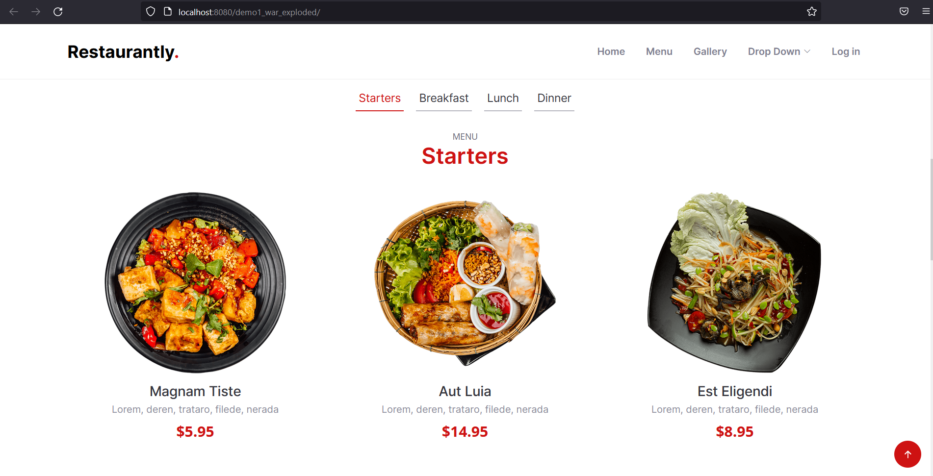 Restaurant Search System