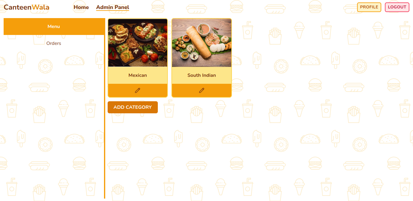 GitHub - danpiths/Canteen-Frontend: An app to try and streamline the ...