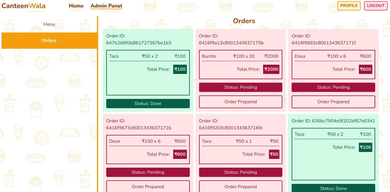 GitHub - danpiths/Canteen-Frontend: An app to try and streamline the ...