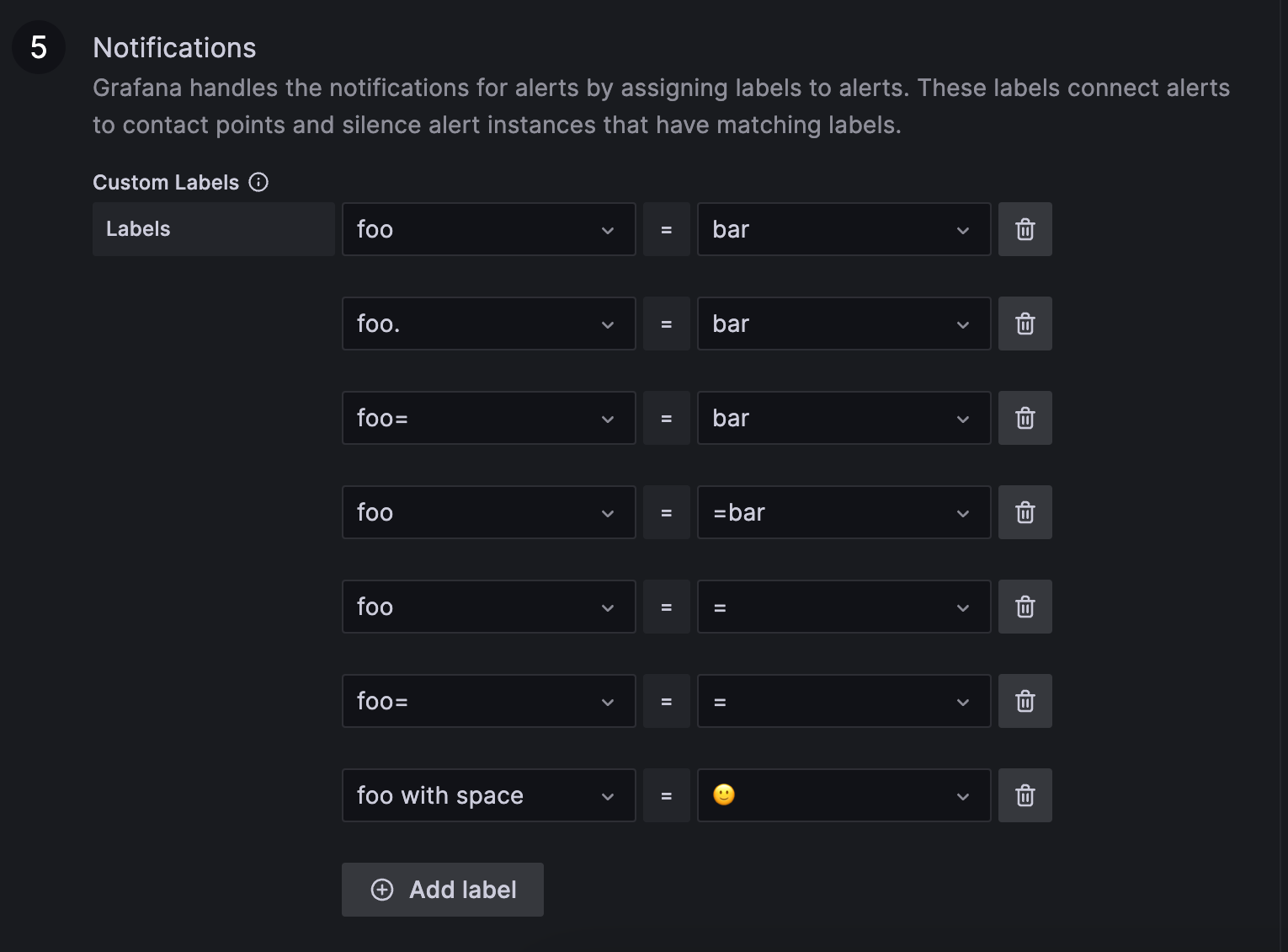 Some custom labels are removed from alert rule before POST request is sent · Issue 66641
