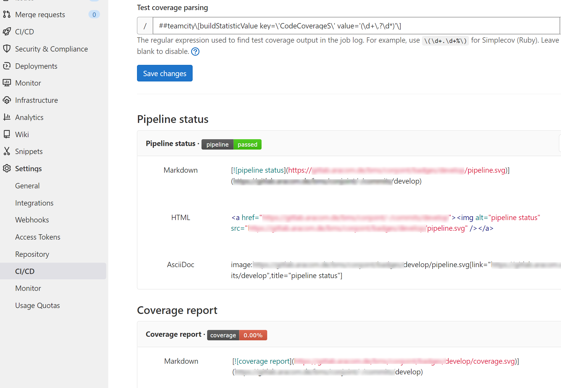 Enhancement support reportgenerator integration with gitlab · Issue 513 · danielpalme