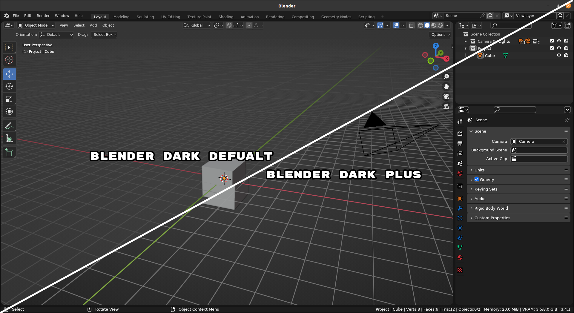 GitHub Koyoinu/BlenderDarkPlusTheme A Poping vibrant take on