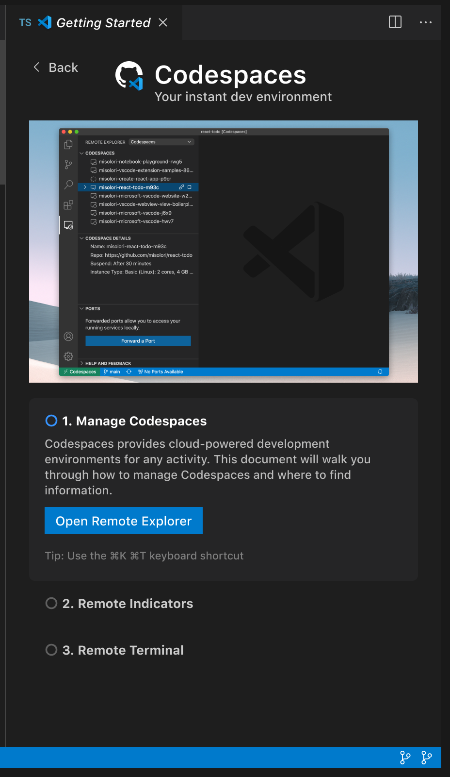 Responsive design for narrow display of Getting Started · Issue #114322 ...
