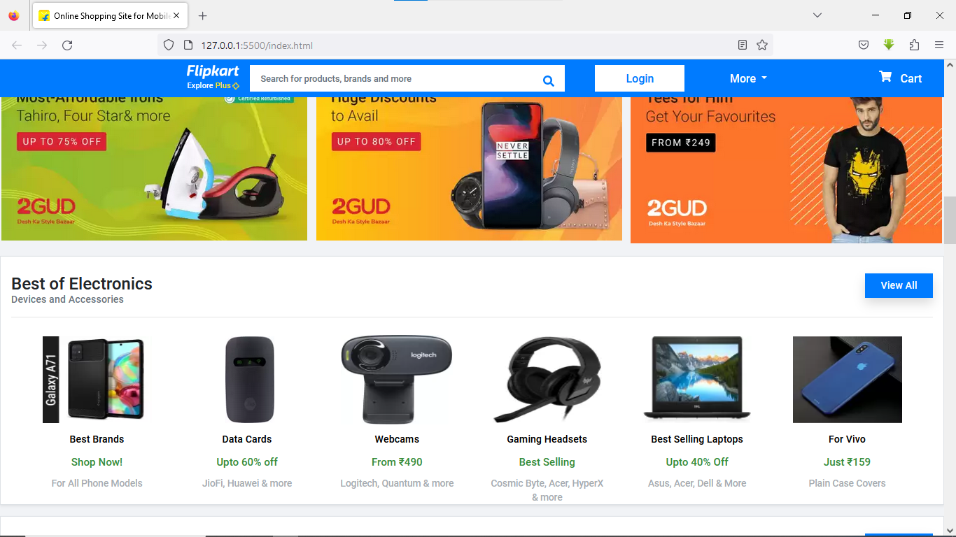 GitHub - chaudharysumit001/Flipkart-Clone-FrontEnd