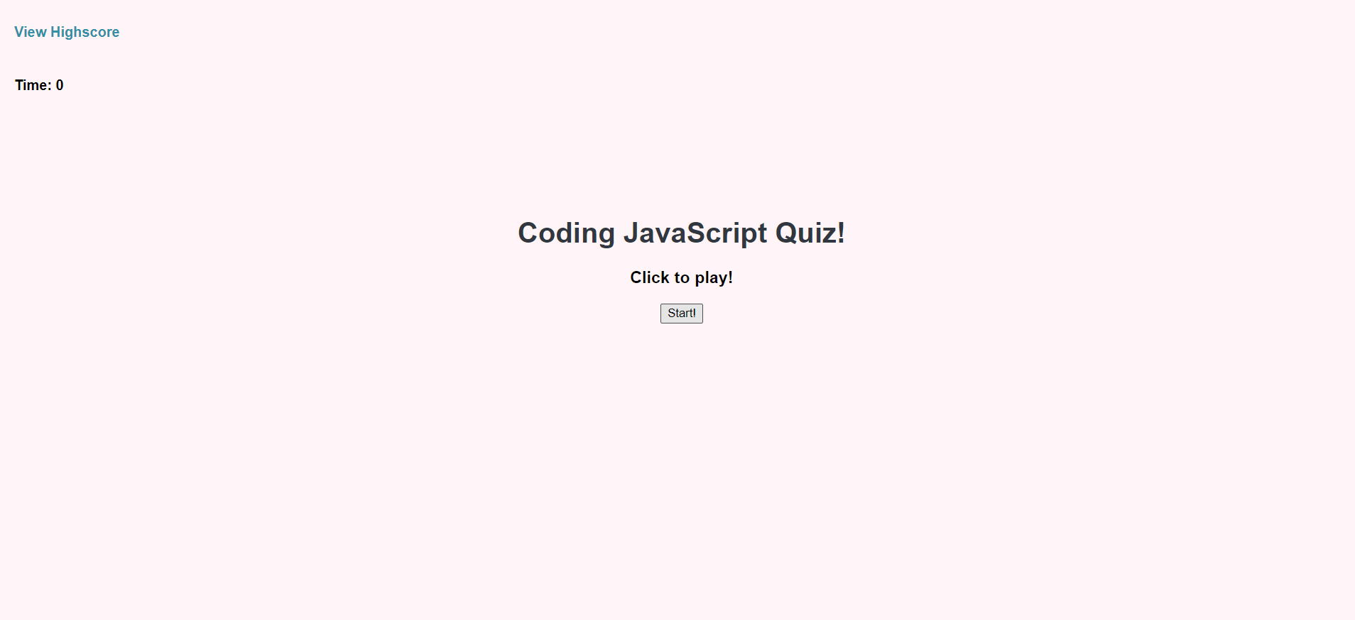 GitHub - LangdonEcho/LangdonCoding-Quiz